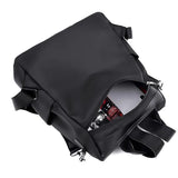 Women Backpack Oxford Bag Cat Pendant Travel Backpack