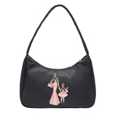 Shoulder Bags Retro Casual Women Totes Mom Mini Underarm Shopping Bag Female Han