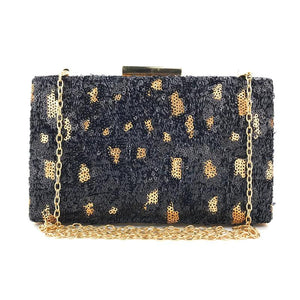 Sequins Evening Clutch Bags Bling Wallets Chain Shoulder Bags MN1693