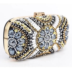 Beaded Evening Bags Women Party Purse Wedding Clutches