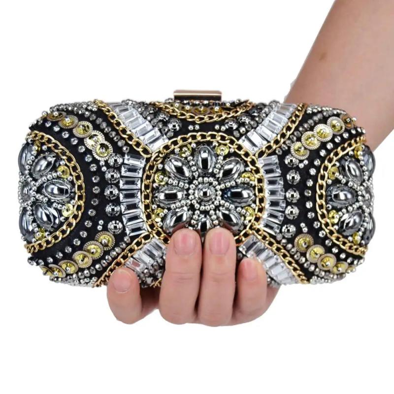 Beaded Evening Bags Women Party Purse Wedding Clutches