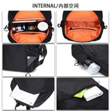 Small Men's Backpack Sports Outdoor School Bag Oxford Cloth Travel Rucksack