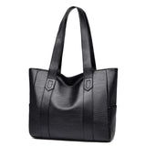 Large Capacity Shoulder Bag PU Leather Leisure Messenger Crossbody Daily Bags