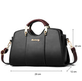 Women Crossbody Bag Waterproof Leather Messenger Handbag