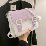 Women's Handbag Purse, Textured Messenger Bag