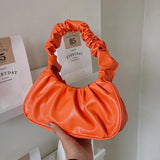 Summer Pleated Cloud Bags Armpit Bag for Women