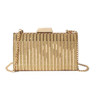 Clutch Bag Women Evening Purse with Chain for Party Wedding