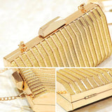Clutch Bag Women Evening Purse with Chain for Party Wedding