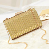 Clutch Bag Women Evening Purse with Chain for Party Wedding