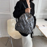 Ruched Minimalist Backpack for Women