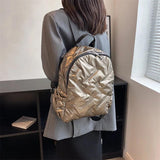 Ruched Minimalist Backpack for Women