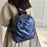 Ruched Minimalist Backpack for Women