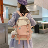 Women's Casual Backpack Laptop Student School Bag