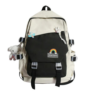 Women's Casual Backpack Laptop Student School Bag