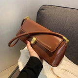 Retro Crossbody Bag Shoulder Bag with Pockets