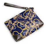 Vintage Retro Clutch Bag European Pattern Printed Wallet