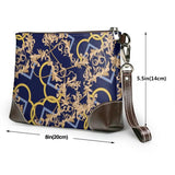 Vintage Retro Clutch Bag European Pattern Printed Wallet