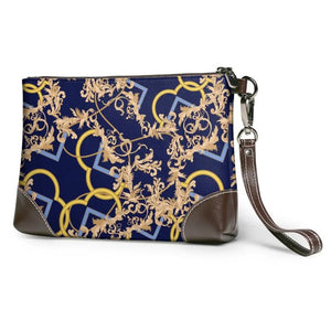 Vintage Retro Clutch Bag European Pattern Printed Wallet