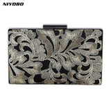 Vintage Envelope Women Wallet Bag Clutches Embroidery Clutch Shoulder Bags