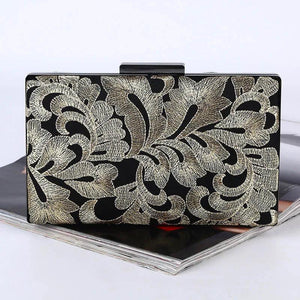 Vintage Envelope Women Wallet Bag Clutches Embroidery Clutch Shoulder Bags