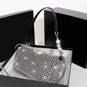 Rhinestone Handbag Women's Bright Diamond Shoulder Wallet Crossbody Bag
