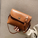CGCBAG Small Messenger Bag For Women Shoulder Bag High PU Leather Handbags Femal