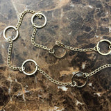 Metal Hollow Out Evening Clutch Bag Cross Net Chain Shoulder