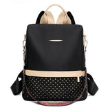Large Capacity Women Rivet Oxford Backpack Female Backpacks
