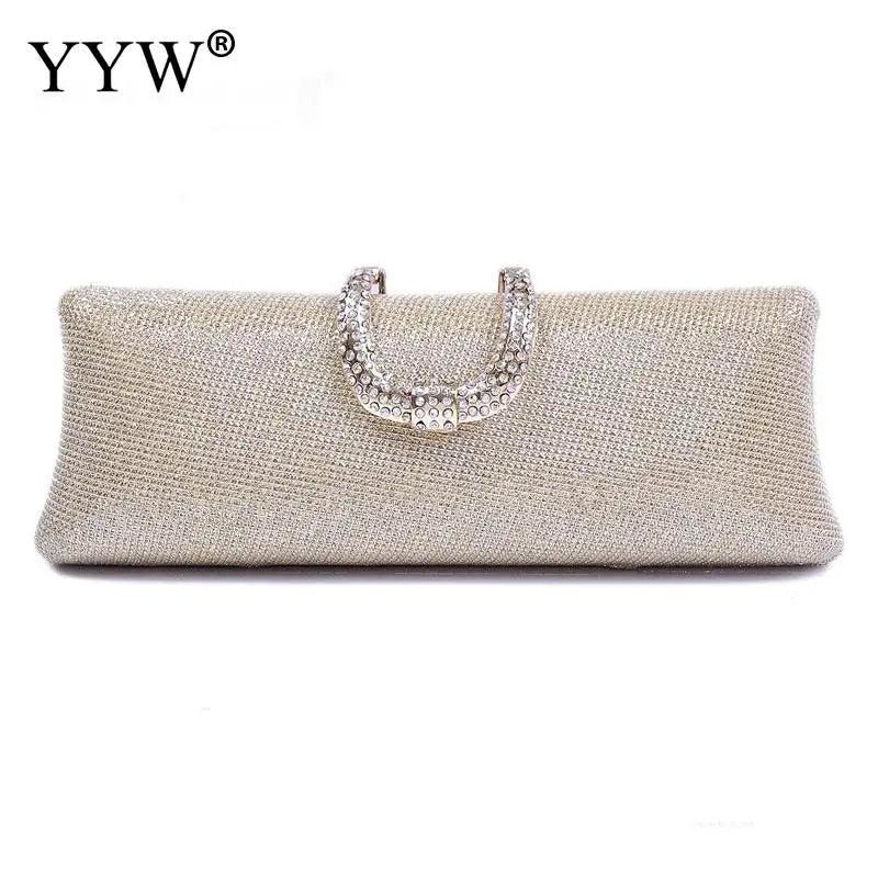 Red Rhinestone Evening Party Clutch Purse