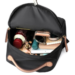 Anti Theft Water Repellent Nylon Backpack Large School Bag