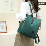 Water Repellent Oxford Backpack Handbag Anti Theft Shoulder Bag