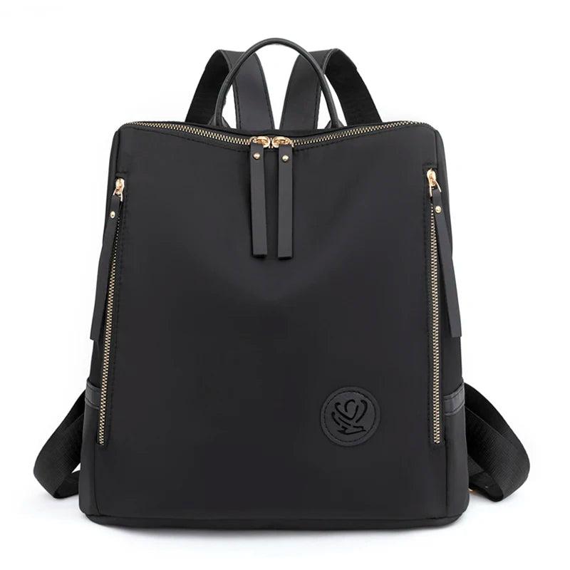 Water Repellent Oxford Backpack Handbag Anti Theft Shoulder Bag