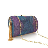 Glitter Tassel Women Wallet Clutch Evening Bag Banquet Wedding Pouch