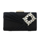 Chaliwini Gemstone Floral Pattern Clutch Bag