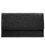 Straw Clutch Purse for Women Beach Handbag Envelope Style