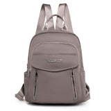 Women's Anti Theft Water Repellent Backpack High Density Oxford Cloth School Bag