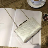 Elegant Mini Clutch Bag with Chain for Party Banquet
