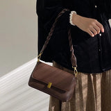 Luxury Handbag Women's French Bag Small Square Messenger Bag