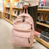 Large Capacity Waterproof Nylon Women Backpack Travel Bag Mochila