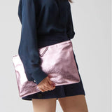Retro A4 Briefcase Clutch Bag Envelope Handbags Lady Handbags