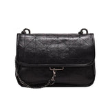 Crossbody Handbag for Women Rhombus All Match Large Capacity Shoulder Bag