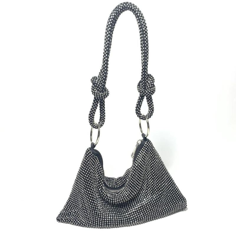 Sparkly Rhinestone Evening Bag for Women - Stylish Handbag for Party Wedding