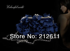 Floral Wedding Bag Medium Interior Slot Pocket & Evening Bags Women Flowers Styl