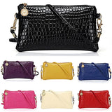 Stylish Phone Pouch Faux Leather Shoulder Bag Women Wallet
