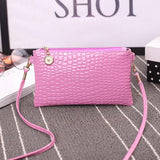 Stylish Phone Pouch Faux Leather Shoulder Bag Women Wallet