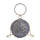 Crystal Diamonds Evening Clutch Handbag Wedding Purse Chain Shoulder Bag