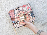 Floral Printing Women Tote Handbag Girls Crossbody Satchels