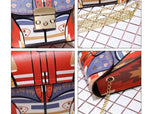 Floral Printing Women Tote Handbag Girls Crossbody Satchels