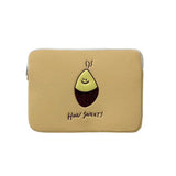 Korea Ins Baked Sweet Potato Embroidery iPad Flat Bag Laptop Bag 11 13 15 Inch