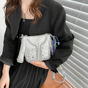 Personality Messenger Bags Jacket Clothes Modeling Bag Single-shoulder Handbags